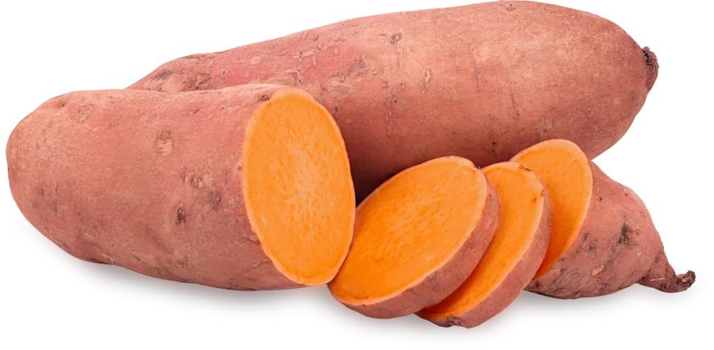 تعد البطاطا الحلوة مصدرًا ممتازًا للبيتا كاروتين.